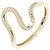 Autre Marque LuxUness Ring aus Gold Au750 Golden