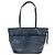 Borsa a tracolla 2 vie COACH Big Signature in pelle Blu Blu navy - vista 2