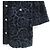 Chanel Camellia Pattern Velour Collarless Jacket Black - view 7