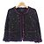 Autre Marque Chaqueta sin cuello MACPHEE Negro
