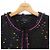 Autre Marque Chaqueta sin cuello MACPHEE Negro - vista 5