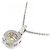 Autre Marque Platin-Diamant-Halskette Silber - Ansicht 4