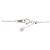 Autre Marque Platin-Diamant-Halskette Silber - Ansicht 5