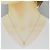 Autre Marque Platin-Diamant-Halskette Silber - Ansicht 6