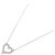 Autre Marque Collana Cuore con Diamanti PT900 PT850 Argento - vista 2