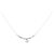 Autre Marque Diamantenhalskette PT950 PT850 Silber