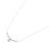 Autre Marque Diamantenhalskette PT950 PT850 Silber - Ansicht 2