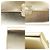 Clutch Roger Vivier Efflorescence em cetim e couro Dourado - vista 4
