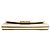 Clutch Roger Vivier Efflorescence em cetim e couro Dourado - vista 6