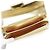 Clutch Roger Vivier Efflorescence em cetim e couro Dourado - vista 9