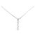 Autre Marque Collar de diamantes Pt950 Pt850 Plata
