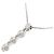 Autre Marque Collar de diamantes Pt950 Pt850 Plata - vista 4