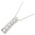 Autre Marque Collar de diamantes PT900 PT850 Plata - vista 3