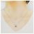 Autre Marque Platin-Saphir-Diamant-Halskette Silber - Ansicht 6