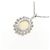 Autre Marque Pt900 Pt850 Opal Diamant Halskette Mehrfarben - Ansicht 4