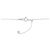 Autre Marque Pt900 Pt850 Opal Diamant Halskette Mehrfarben - Ansicht 5