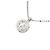 Autre Marque Collar de diamantes PT900 PT850 Plata - vista 4