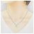 Autre Marque Collar de diamantes PT900 PT850 Plata - vista 6