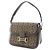 Céline Celine Vintage Canvas Calf Handtasche Braun - Ansicht 2