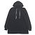 Rick Owens Long Pullover Hoodie Cotton Hoodie Negro