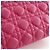 Autre Marque Borsa 2way Christian Dior Lady Dior in pelle Cannage Rosa Fuschia - vista 11