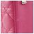 Autre Marque Borsa 2way Christian Dior Lady Dior in pelle Cannage Rosa Fuschia - vista 9