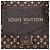 Gabardina de algodón Monogram Louis Vuitton Castaño - vista 12