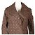 Gabardina de algodón Monogram Louis Vuitton Castaño - vista 2