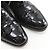 Yves Saint Laurent Saint Laurent Patent Leather Lace-Up Dress Shoes Black - view 4