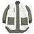 Autre Marque Abrigo de nylon DIESEL BLACK GOLD JULYT Verde Caqui - vista 2