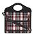 Sac Burberry Mini Pocket Bag en nylon et veau 2 voies Noir Rouge