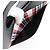 Sac Burberry Mini Pocket Bag en nylon et veau 2 voies Noir Rouge - vue 9