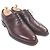 Autre Marque REGAL TOKYO Full Leather Brogue Derby Schuhe Braun Bordeaux - Ansicht 3
