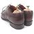 Autre Marque REGAL TOKYO Full Leather Brogue Derby Schuhe Braun Bordeaux - Ansicht 6
