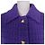 Chaqueta de algodón Valentino Roman Stud Púrpura - vista 4