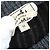 Camisola de malha em lã e cashmere Hermès M Marrom Preto - vista 5