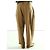Autre Marque Hed Mayner WOOL 6 PLEAT PANTS Pantalones de lana Beige Camello - vista 4