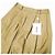Autre Marque Hed Mayner WOOL 6 PLEAT PANTS Pantalones de lana Beige Camello - vista 7