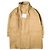 Autre Marque Hed Mayner PARKA RAGLAN IMPERMEABLE Abrigo de mezcla de algodón Castaño Verde Camello