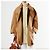 Autre Marque Hed Mayner PARKA RAGLAN IMPERMEABLE Abrigo de mezcla de algodón Castaño Verde Camello - vista 3
