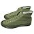 visvim KIEFER MID FORAGE Baskets en coton duck traité spécial Vert Vert olive - vue 2