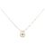 Autre Marque Au750 2WAY Blumen-Diamant-Halskette Golden