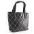 Borsa in vitello Chanel Wild Stitch Nero - vista 3
