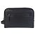 Gucci Microguccissima Leder-Clutch Schwarz
