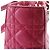 Autre Marque Borsa 2way Christian Dior Lady Dior Cannage in pelle di agnello Rosa - vista 13