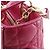 Autre Marque Borsa 2way Christian Dior Lady Dior Cannage in pelle di agnello Rosa - vista 14