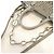 Borsa Miu Miu 5BA958 NAPPA CRYSTAL Marrone - vista 6