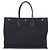 Yves Saint Laurent Borsa Saint Laurent Noe in tela Saint Laurent Nero Bianco - vista 2