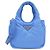 Prada Tessuto Soft Shoulder Bag Blue