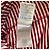 Autre Marque RED Valentino T-Shirt mit Spitzenrand Rot - Ansicht 6